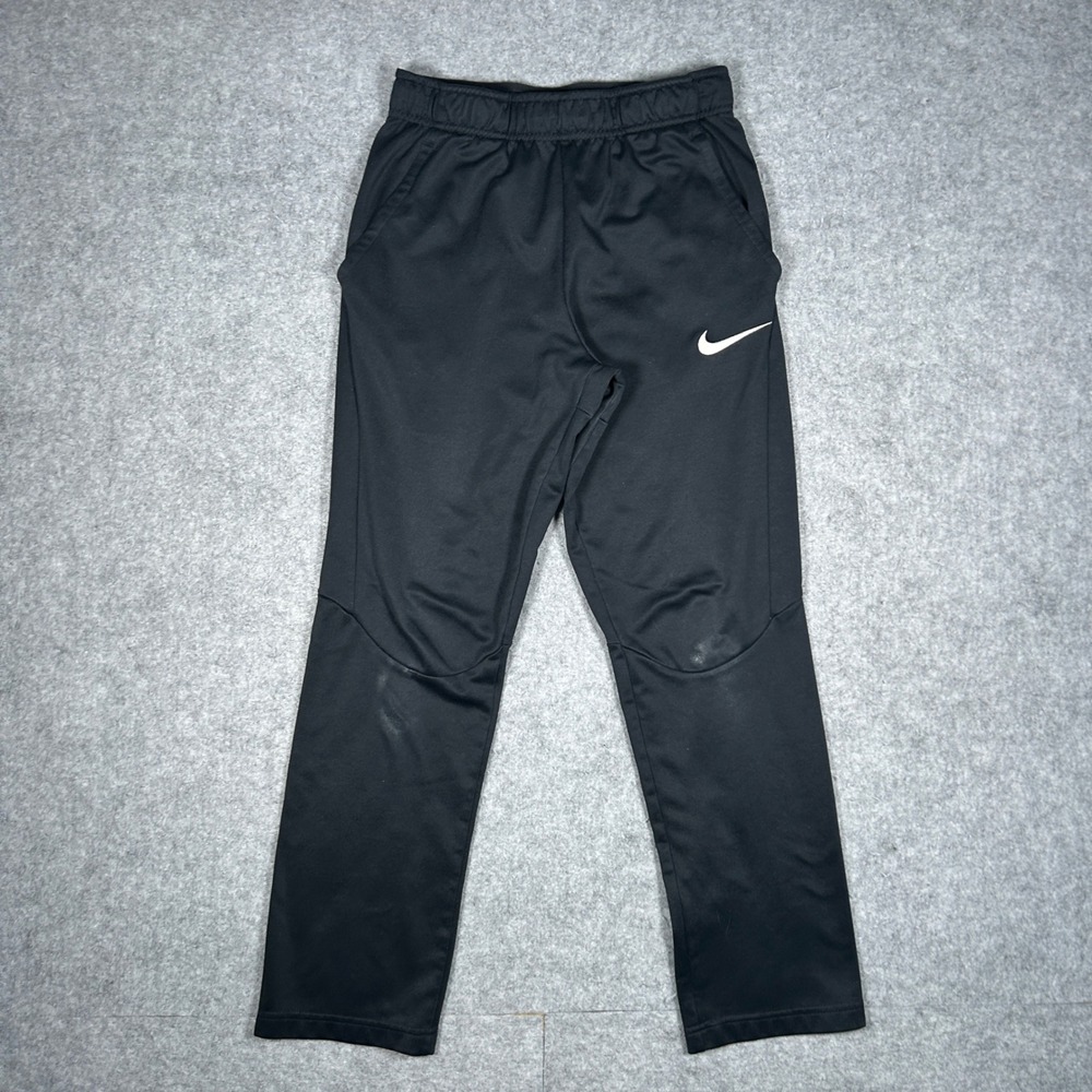 Nike Pants Boys XL Black Dri-Fit Training Athletic Sweatpants Activewear